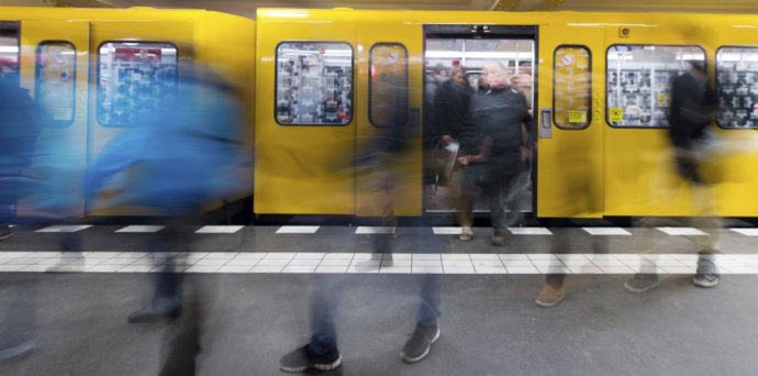Berlínske metro. Foto – TASR/AP
