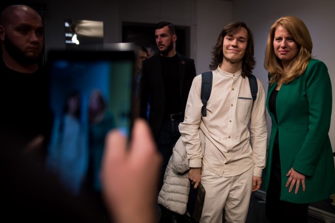 Zuzana Čaputová na stretnutí v Žiline. Foto N – Vladimír Šimíček