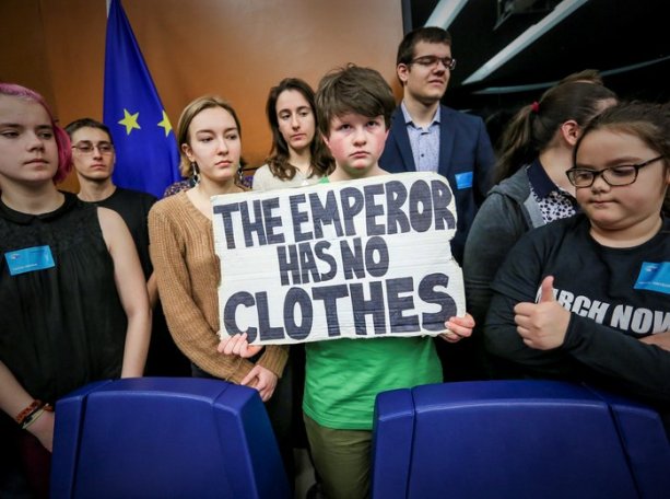 Saoi O’Connor na tlačovke Fridays for Future Foto: Európsky Parlament