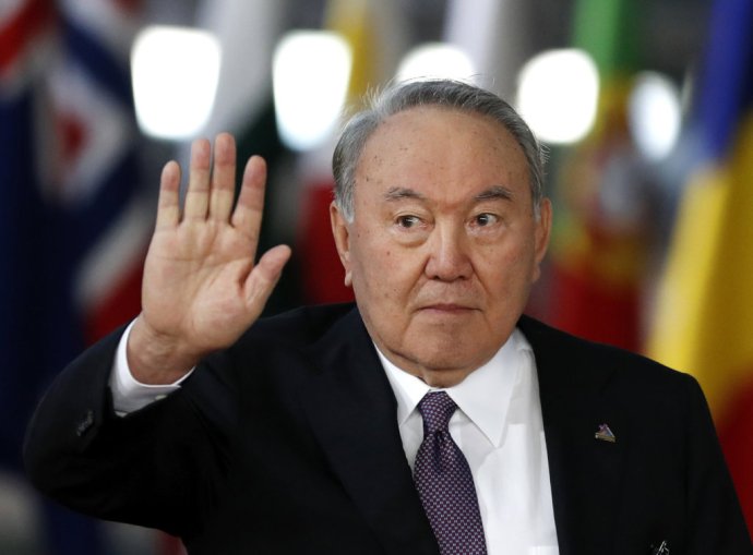 Prezident Kazachstanu Nursultan Nazarbajev po 30 rokoch končí. Dobrovoľne a nie celkom úplne. Foto - TASR/AP