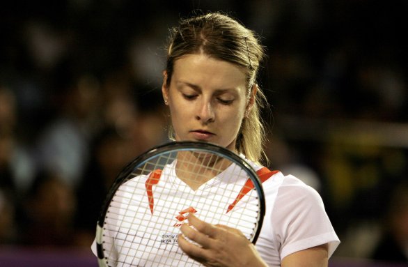 Martina Suchá v roku 2007 na turnaji v indickom Bangalore. Foto – TASR/AP