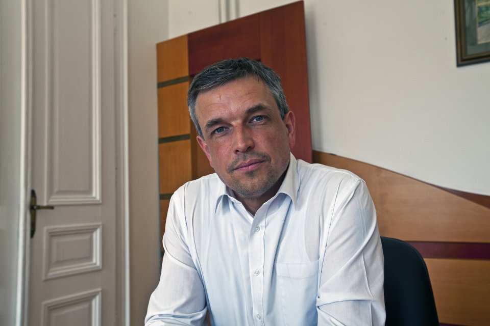 Keszegh Béla, Komárom polgármestere. Fotó N - Andrej Bán