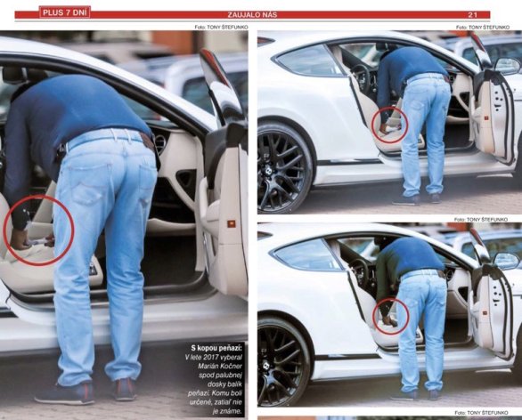 Kočner s hotovosťou v najnovšom vydaní Plus 7 dní.