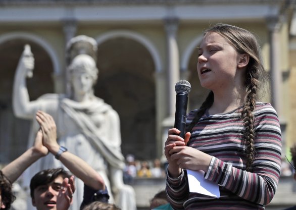 Greta Thunbergová. Foto – TASR/AP