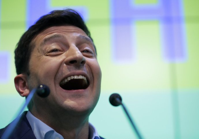 Ukrajinský prezident Volodymyr Zelenskyj. Foto - TASR/AP