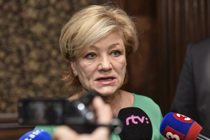 Ministerka kultúry Ľubica Laššáková. Foto - TASR