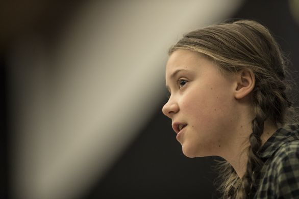 Greta Thunbergová. Foto – AP