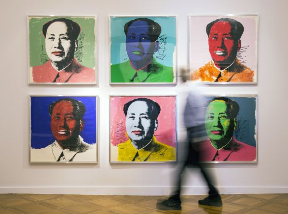 Mao od Andyho Warhola z roku 1972. Foto – TASR/AP