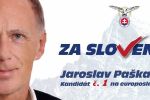 Jaroslav Paška sa na rozdiel od Slotových čias do europarlamentu nedostane. Foto - FB Jaroslava Pašku