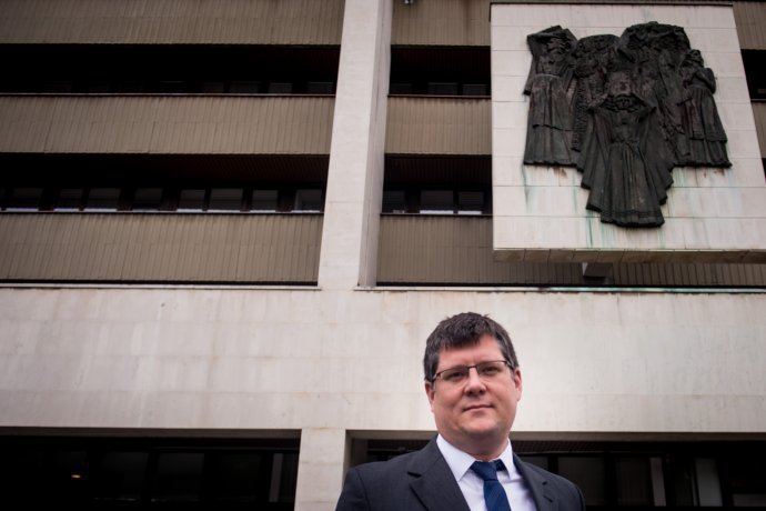 Generálny riaditeľ sekcie civilného práva ministerstva spravodlivosti Martin Maliar. Foto N - Vladimír Šimíček
