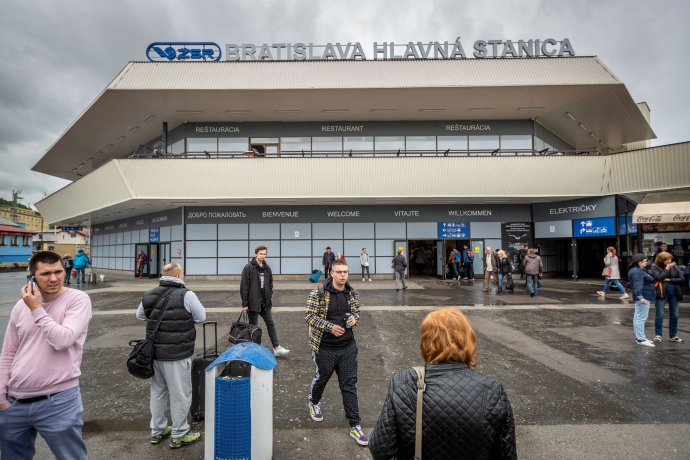 Takto vyzerala hlavná stanica v Bratislave v máji 2019. Foto N - Tomáš Benedikovič