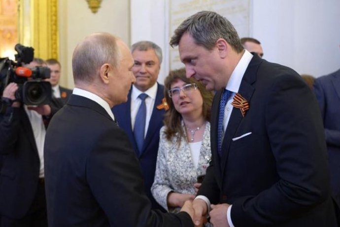 Andrej Danko sa v roku 2019 pochválil krátkym stretnutím s prezidentom Putinom. Foto - FB Andreja Danka