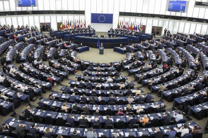 Európsky parlament v Štrasburgu. Foto – TASR/AP