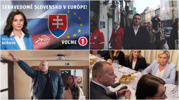 Kampaň pred eurovoľbami. Reprofoto - N