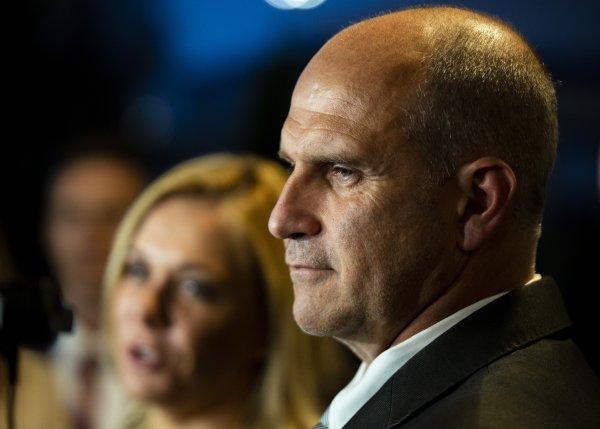 Prezident Policajného zboru Milan Lučanský a ministerka vnútra Denisa Saková. Foto - TASR