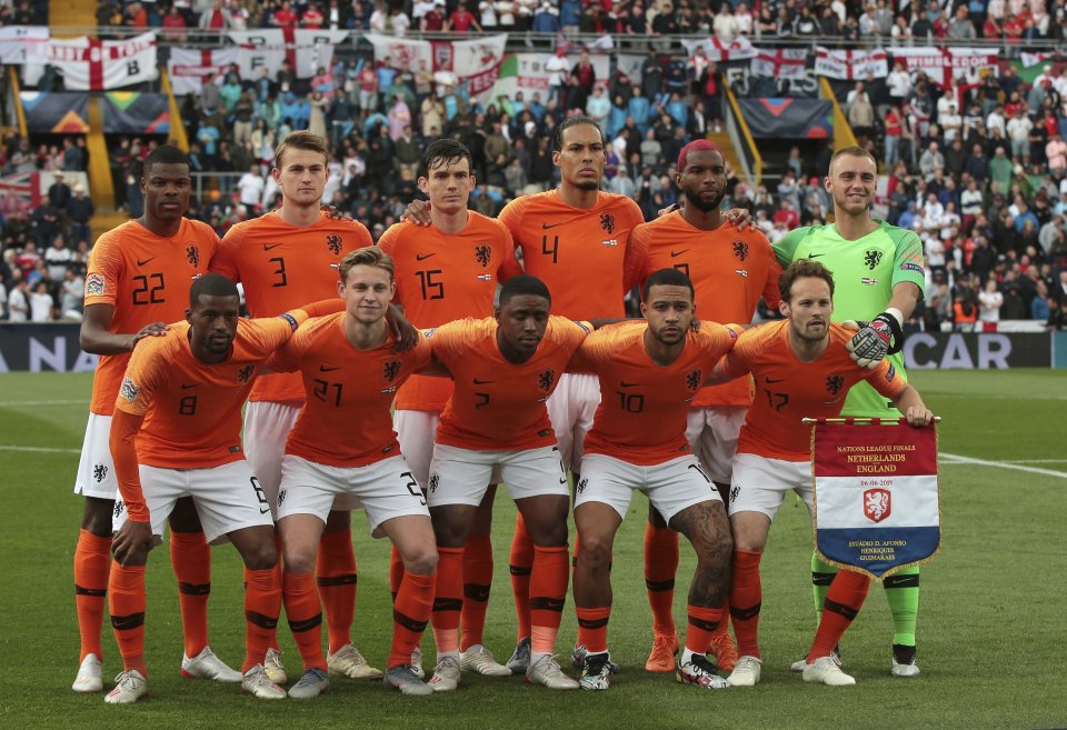 Holandský tím. Foto - AP