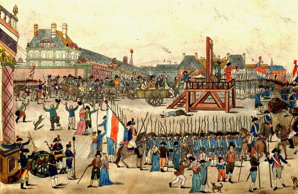 Ilustračný obrázok: Poprava Robespierra. Zdroj: Wikipédia Commons.