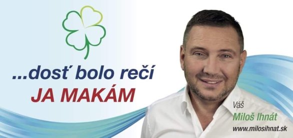 Starosta mestskej časti Ťahanovce Miloš Ihnát.