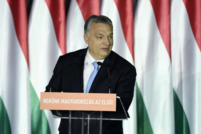 Sloboda vedeckého výskumu maďarskému premiérovi Viktorovi Orbánovi prekáža už dlho. Foto - TASR