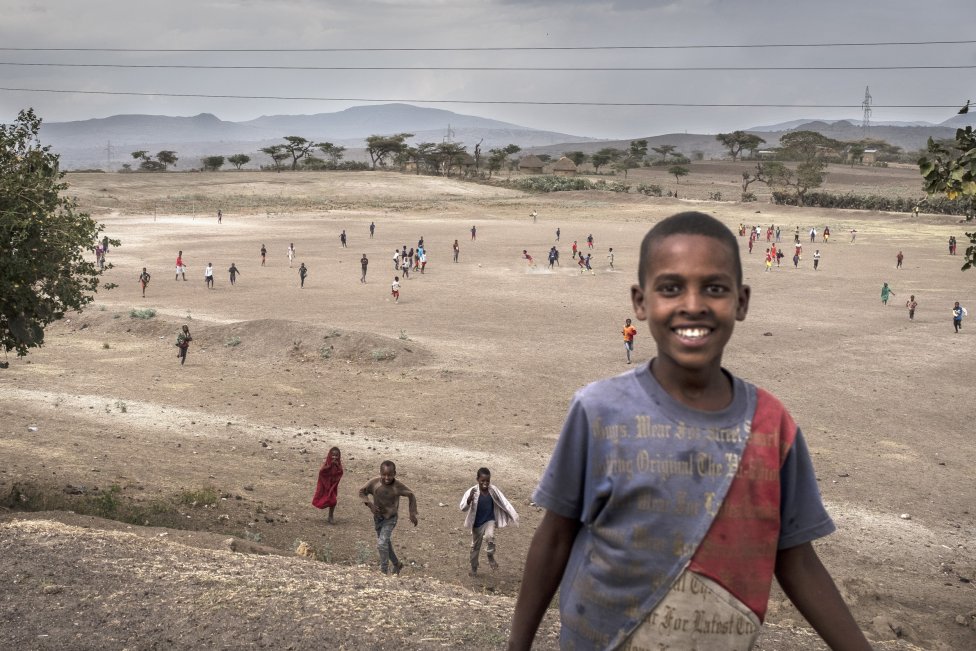 Polovica zo 110 miliónov Etiópčanov má menej ako 18 rokov. Foto – Respekt/Milan Bureš