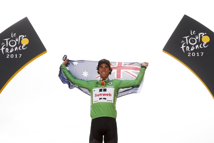 Michael Matthews, víťaz bodovacej súťaže na Tour de France pred dvomi rokmi. Foto - tasr/ap
