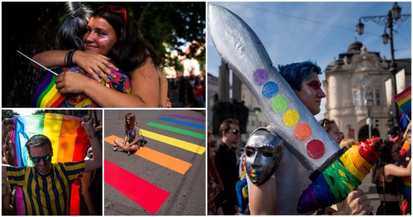 Tisíce ľudí, plné námestie. Ako vyzeral Dúhový pochod (fotogaléria)