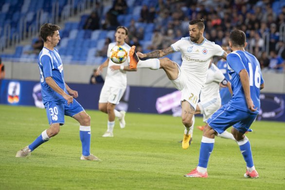 Slovan vypadol s Nikšičom. Foto - tasr