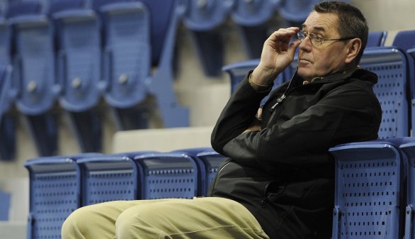 Václav Nedomanský bol na MS 2011 konzultantom slovenskej reprezentácie. Foto - TASR/Martin Baumann