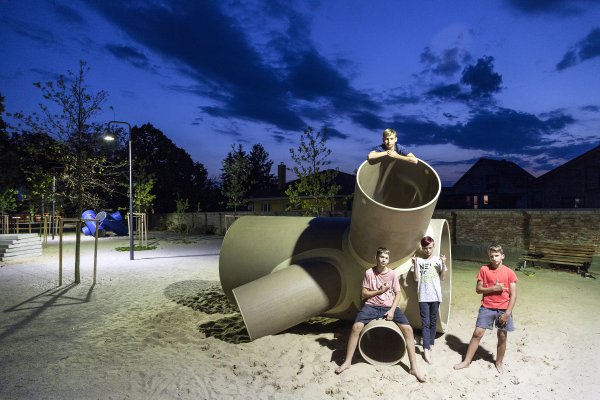 Nový park v&nbsp;Leopoldove: pozitívna avantgarda, akej potrebujeme viac