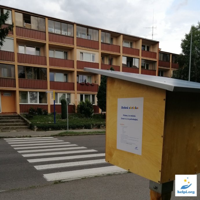Dobré skrinky v Žiari nad Hronom. Foto – Facebook/helpiorg