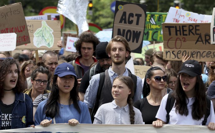 Aktívni študenti môžu zmeniť svet. Ako Greta Thunbergová. Foto – TASR/AP