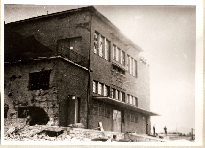 Budova Slobodného slovenského vysielača. Zdroj - Múzeum SNP