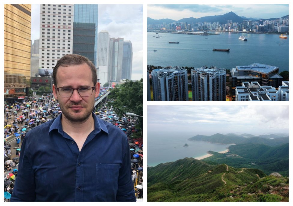 Sinológ a politológ Martin Šebeňa miluje na Hongkongu prírodu aj bohatý spoločenský život. Foto - M. Š.