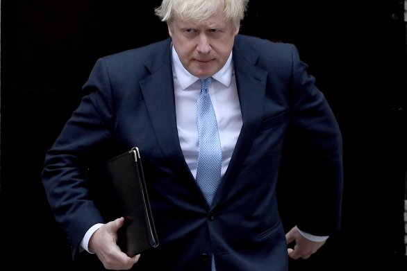 Boris Johnson hrozí predčasnými voľbami. Foto - TASR/AP