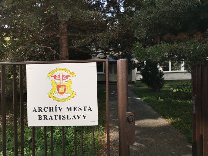 Archív mesta Bratislavy na Markovej ulici v Petržalke. Zdroj – Archív mesta Bratislavy