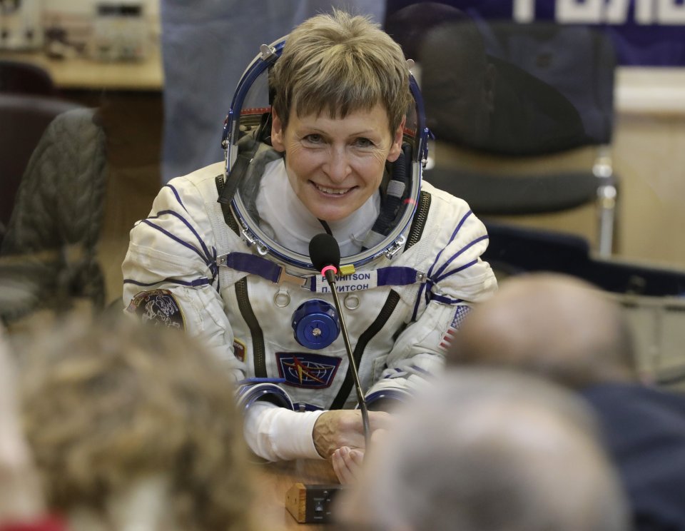 Americká astronautka Peggy Whitsonová odišla do penzie vo veku 58 rokov. Foto - TASR/AP