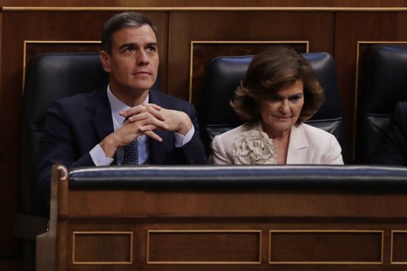 Pedro Sánchez si nedokázal vyrokovať podporu iných strán. Foto – TASR/AP