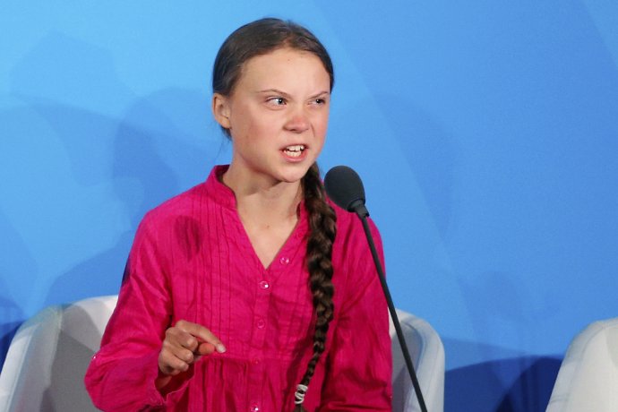 Greta Thunbergová. Foto – TASR/AP