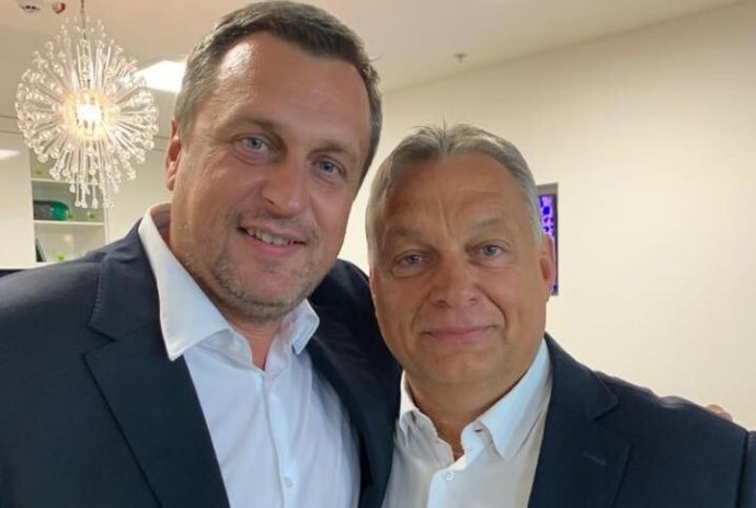 Andrej Danko és Orbán Viktor 2019-ben. Fotó - Andrej Danko FB-oldala