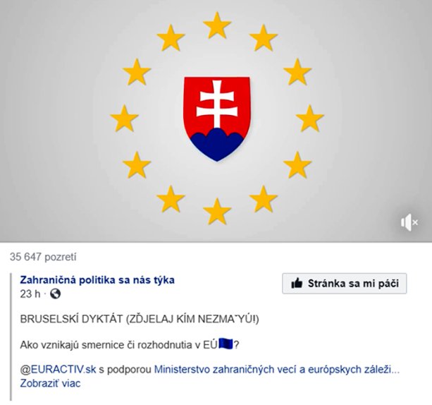 Screenshot z ich webu www.zomri.online/2019/05/06/mzv-feat-zomri/ Celková kampaň eurovolieb mala tento rok aj zo strany EÚ skôr takú povrchnú flašíkovskú úroveň.