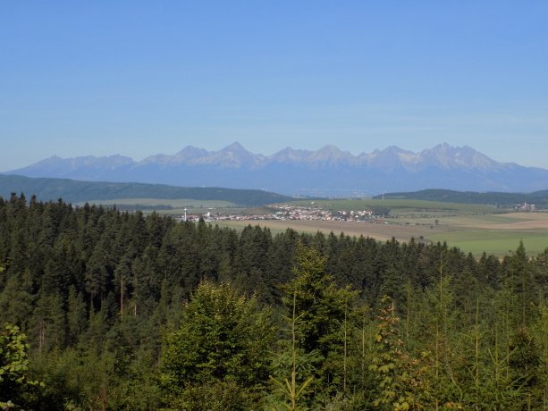 Vysoké Tatry - fotené zo Slovenského raja