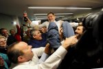 Ficovo víťazstvo vo voľbách v roku 2012 aj s kolou. Foto – TASR