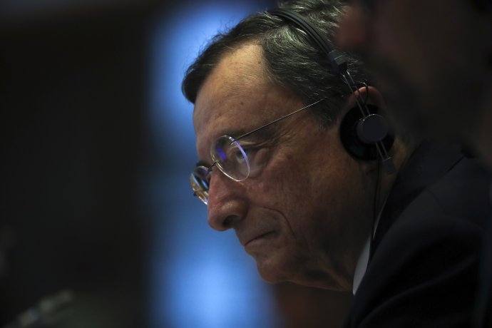 Odchádzajúci šéf ECB Mario Draghi Foto - TASR/AP