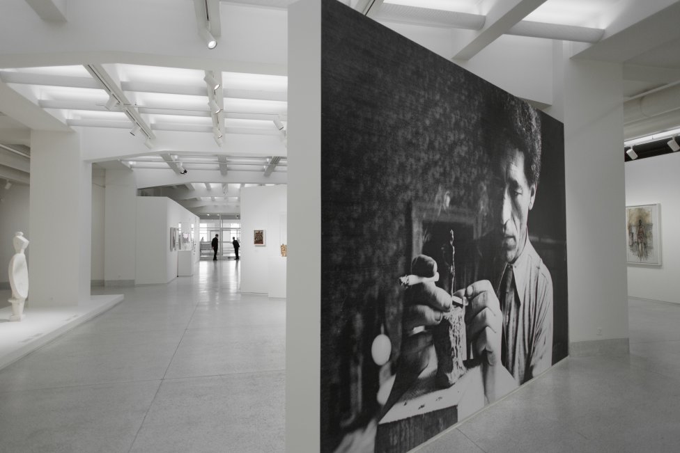 Vernisáž výstavy Alberta Giacomettiho v Prahe. Foto – Helena Fikerová, Národní galerie