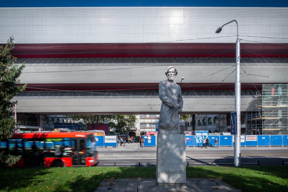 Slovenská národná galéria v Bratislave s novou fasádou. Foto N - Tomáš Benedikovič