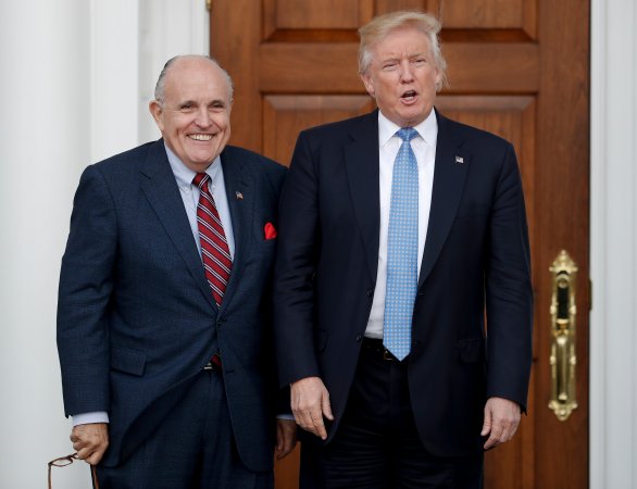 Giuliani a Trump na fotke z roku 2016. Foto – TASR/AP