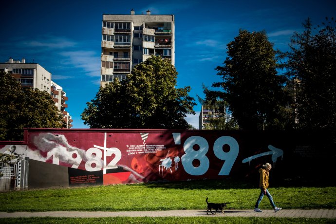 V Mistrzejowiciach si ľudia pripomínajú odpor miestnych proti komunizmu. Foto N - Vladimír Šimíček