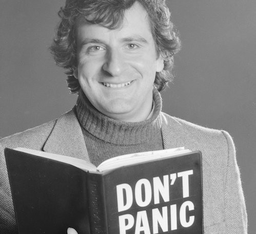 Douglas Adams. Foto - Daily Mirror
