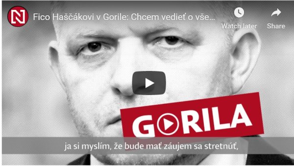 Prepisy z&nbsp;Gorily: Fico chce vedieť všetko, Haščák núka Smeru „päťku“ (+ videá s&nbsp;titulkami)