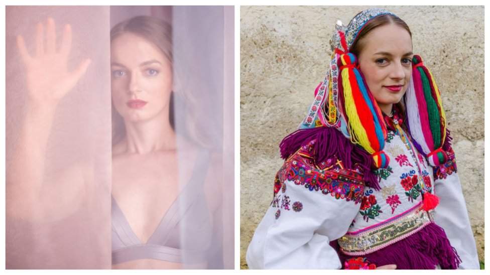 Zásadná zmena hudby aj imidžu - Katarína Máliková dnes a v období debutu Pustvopol pred tromi rokmi. Foto - Barbora Dolinajová, František Hereta
